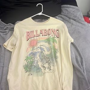 oversized billabong trippy tee
